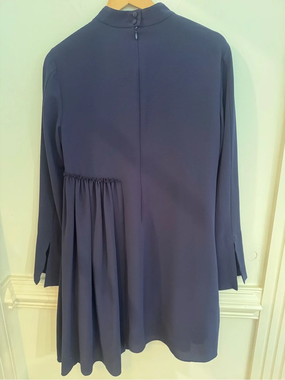 Rachel Roy Navy High-Neck Long Sleeve Dress size 6
